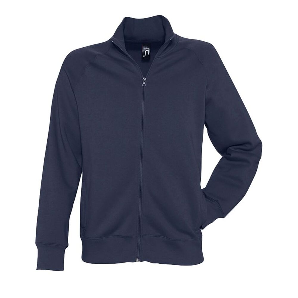 SOLS Mens Sundae Full Zip Casual Sweat /Sweater /Fleece Jacket Sizes  / Navy